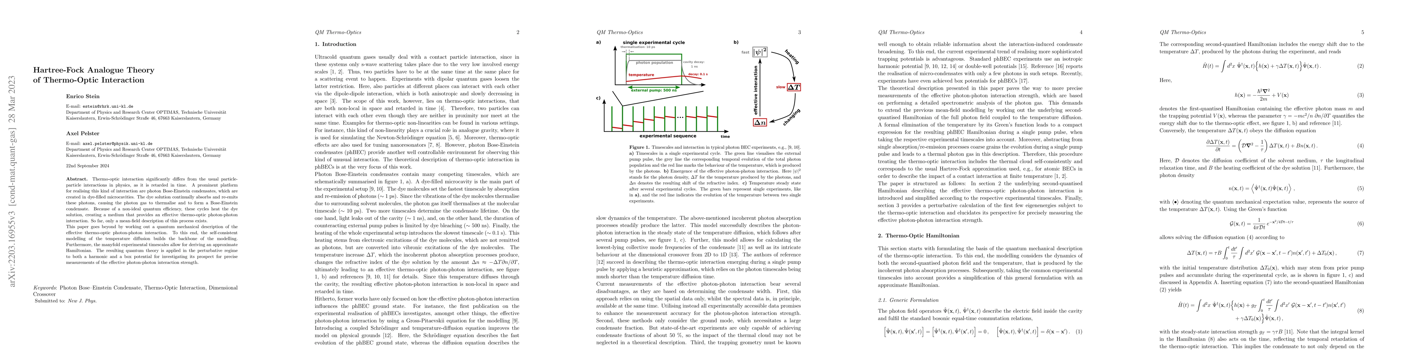 Thumbnail for Hartree-Fock Analogue Theory of Thermo-Optic Interaction