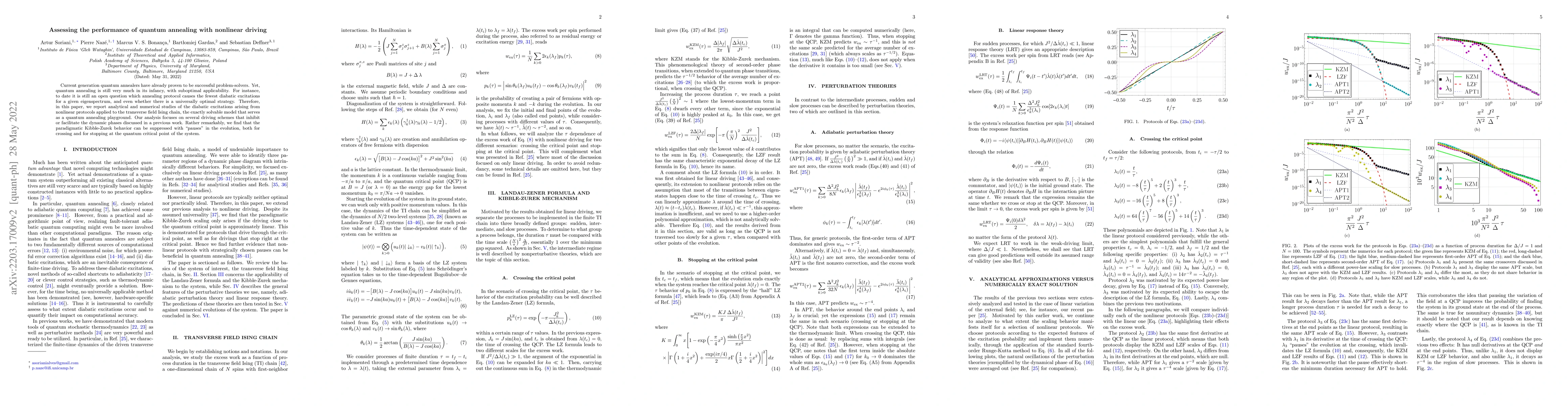 Thumbnail for Assessing the performance of quantum annealing with nonlinear driving