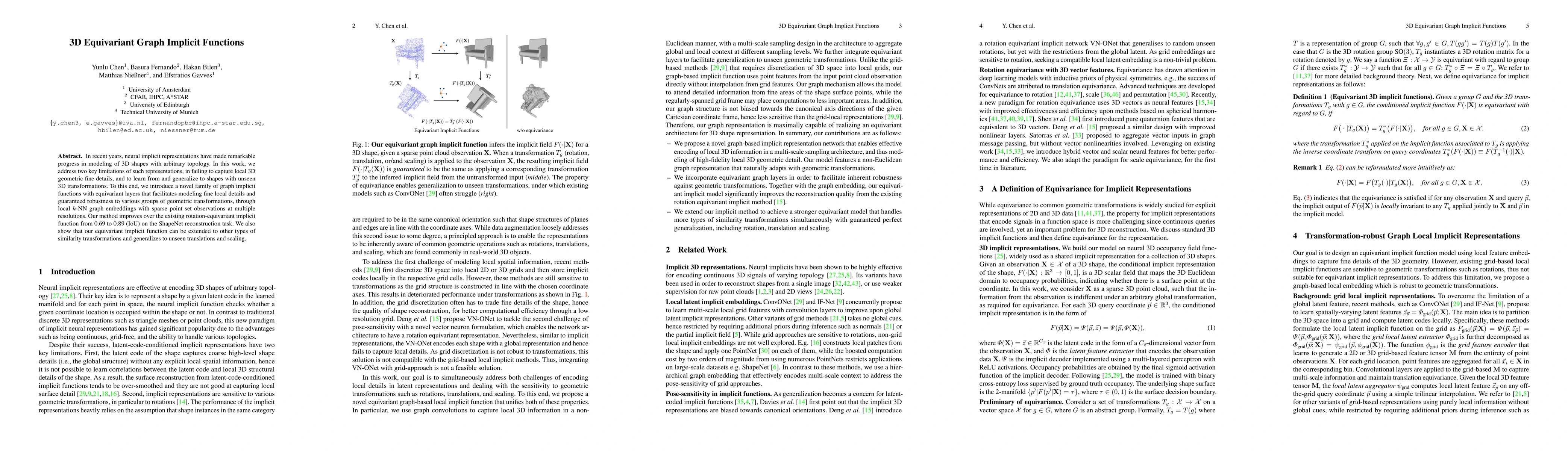 Thumbnail for 3D Equivariant Graph Implicit Functions