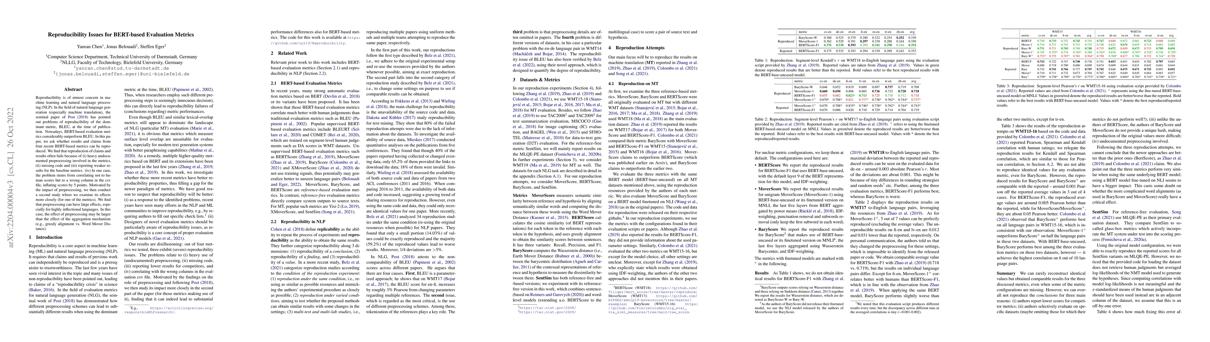 Thumbnail for Reproducibility Issues for BERT-based Evaluation Metrics