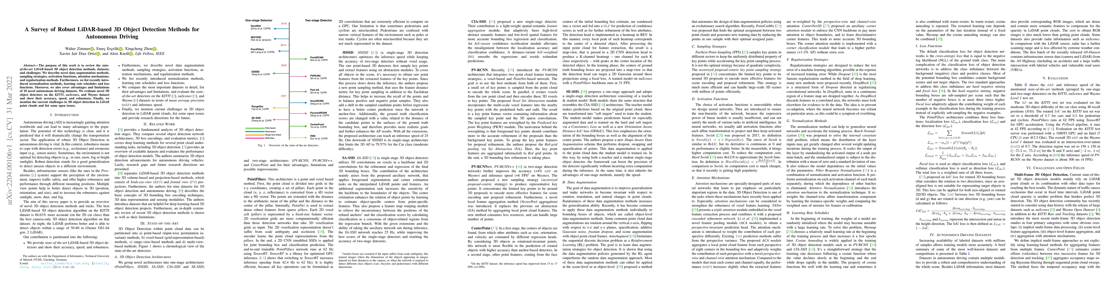 Thumbnail for A Survey of Robust 3D Object Detection Methods in Point Clouds