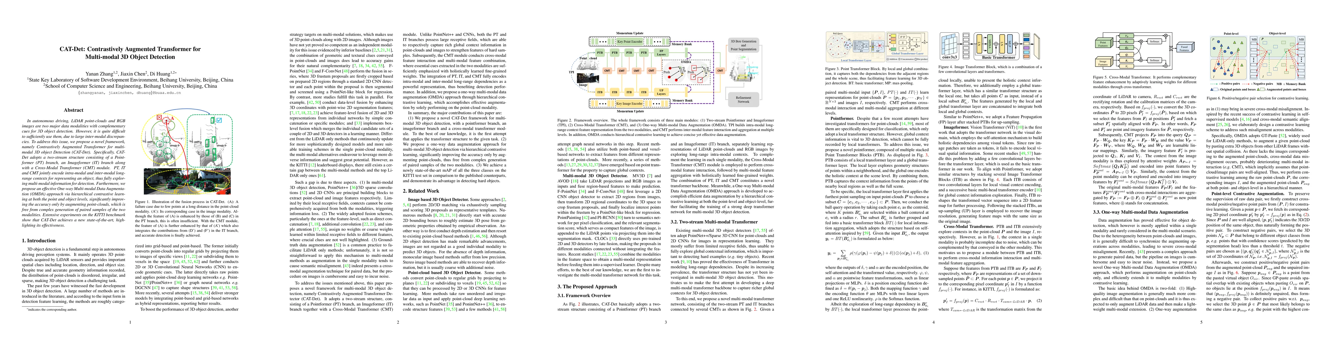 Thumbnail for CAT-Det: Contrastively Augmented Transformer for Multi-modal 3D Object
  Detection