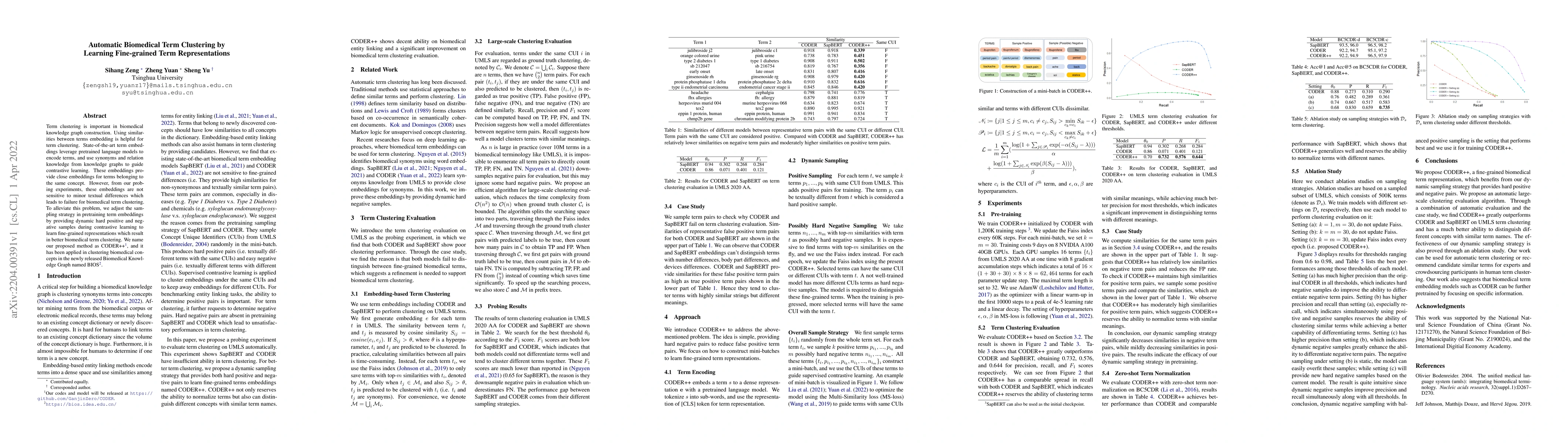 Thumbnail for Automatic Biomedical Term Clustering by Learning Fine-grained Term
  Representations