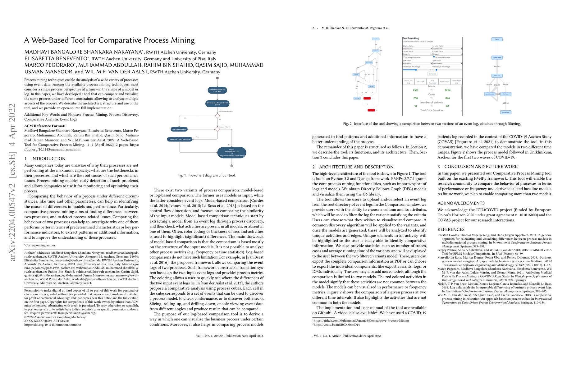 Thumbnail for A Web-Based Tool for Comparative Process Mining