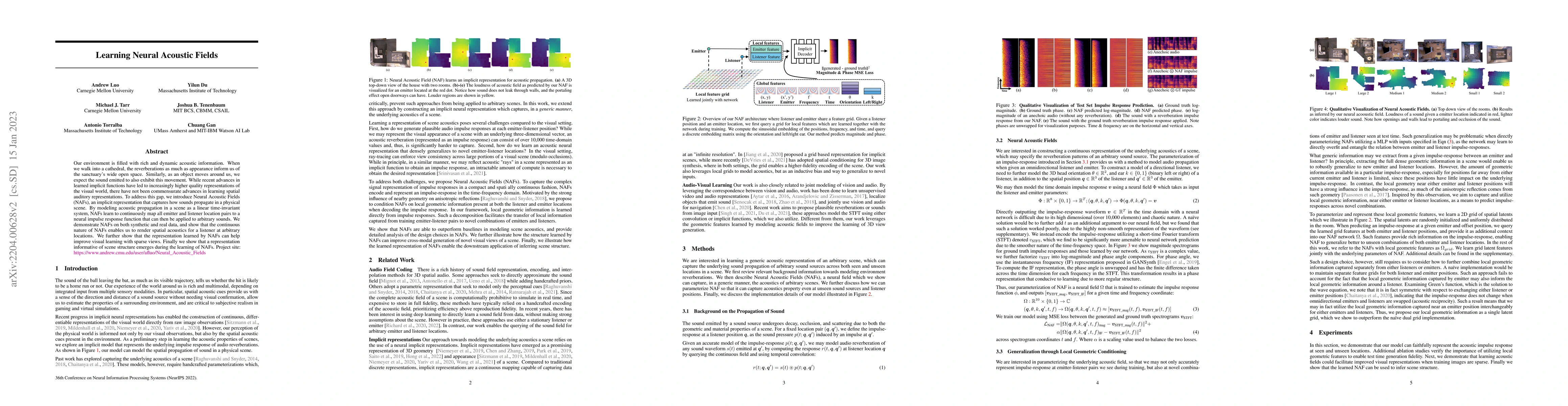Thumbnail for Learning Neural Acoustic Fields