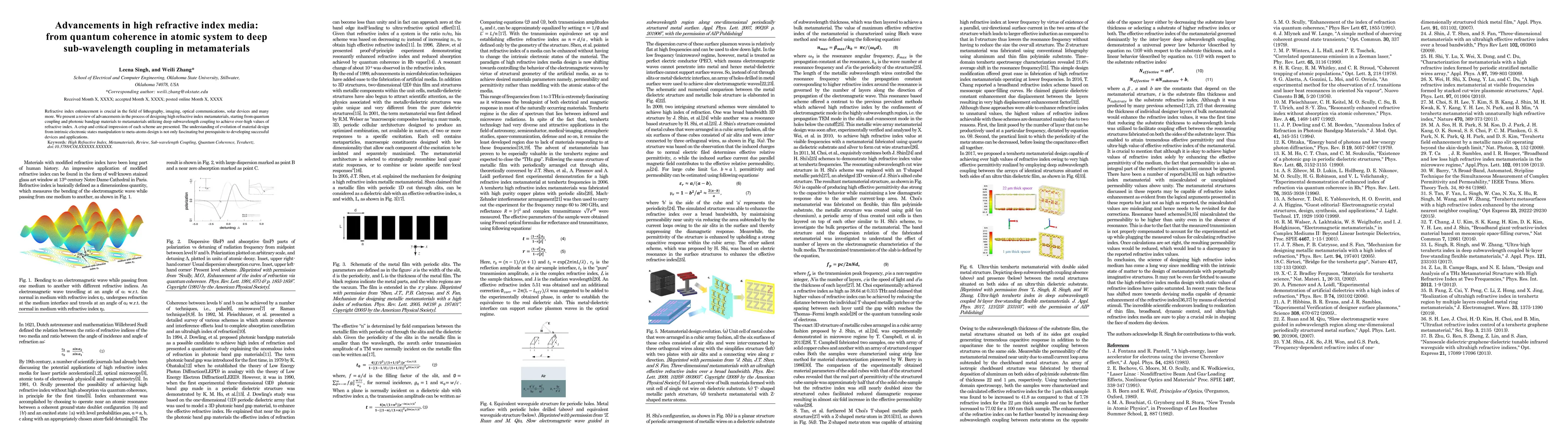 Thumbnail for Advancements in high refractive index media: from quantum coherence in
  atomic system to deep sub-wavelength coupling in metamaterials