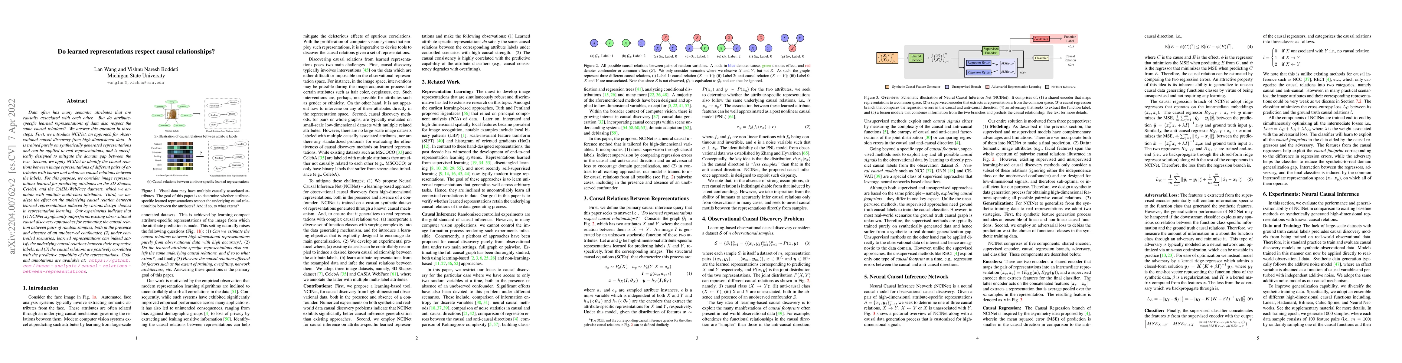 Thumbnail for Do learned representations respect causal relationships?