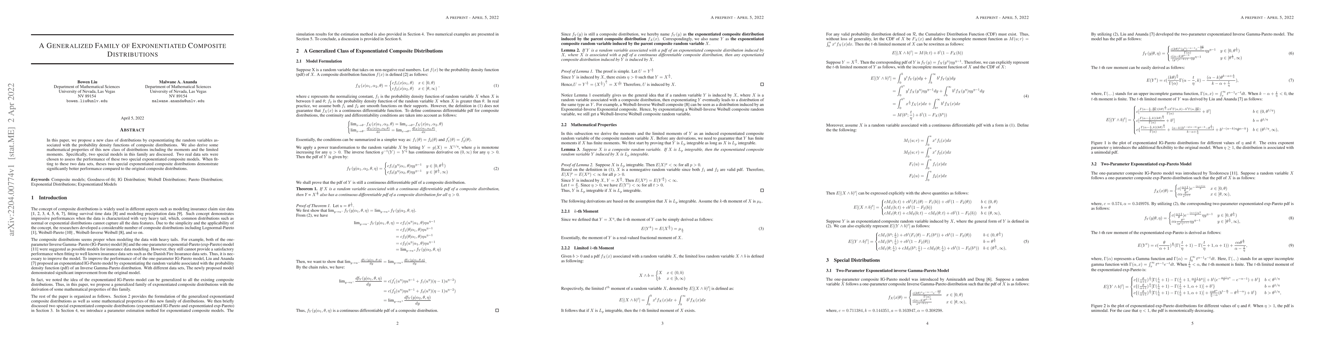 Thumbnail for A Generalized Family of Exponentiated Composite Distributions