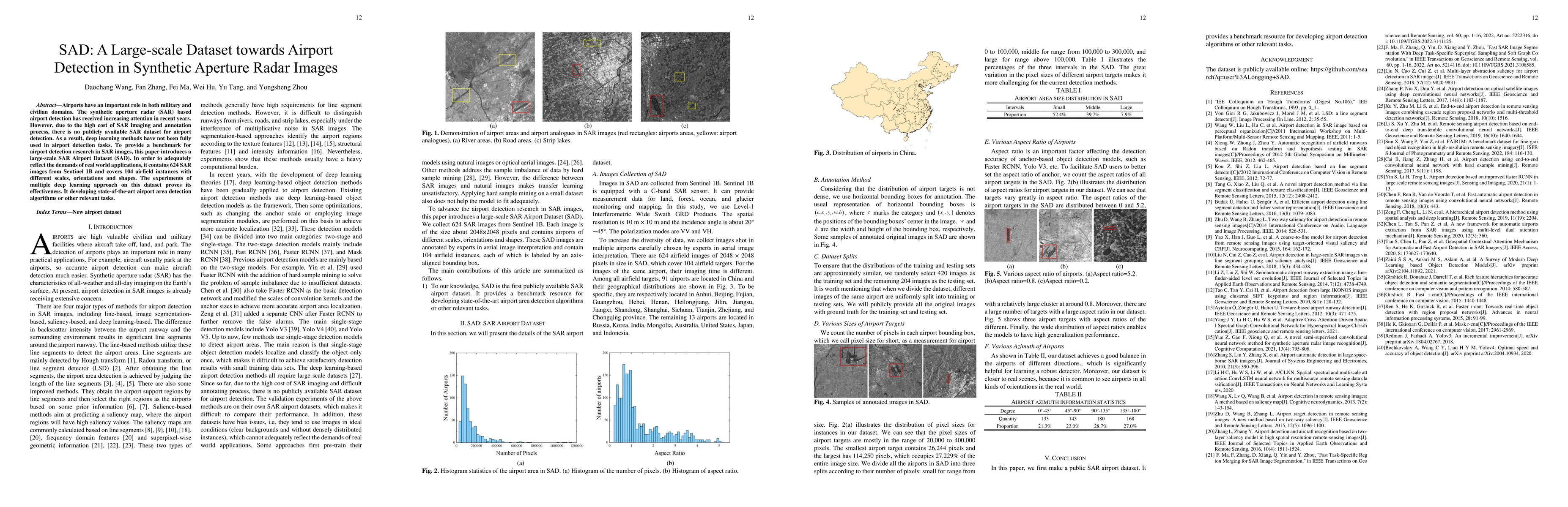 Thumbnail for SAD: A Large-scale Dataset towards Airport Detection in Synthetic
  Aperture Radar Images