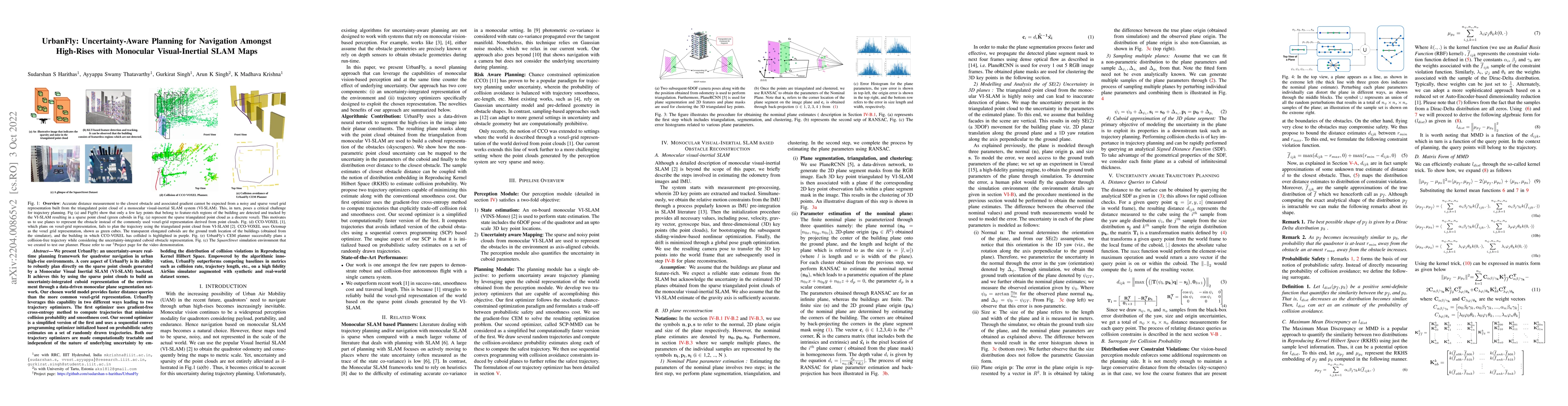 Thumbnail for UrbanFly: Uncertainty-Aware Planning for Navigation Amongst High-Rises
  with Monocular Visual-Inertial SLAM Maps