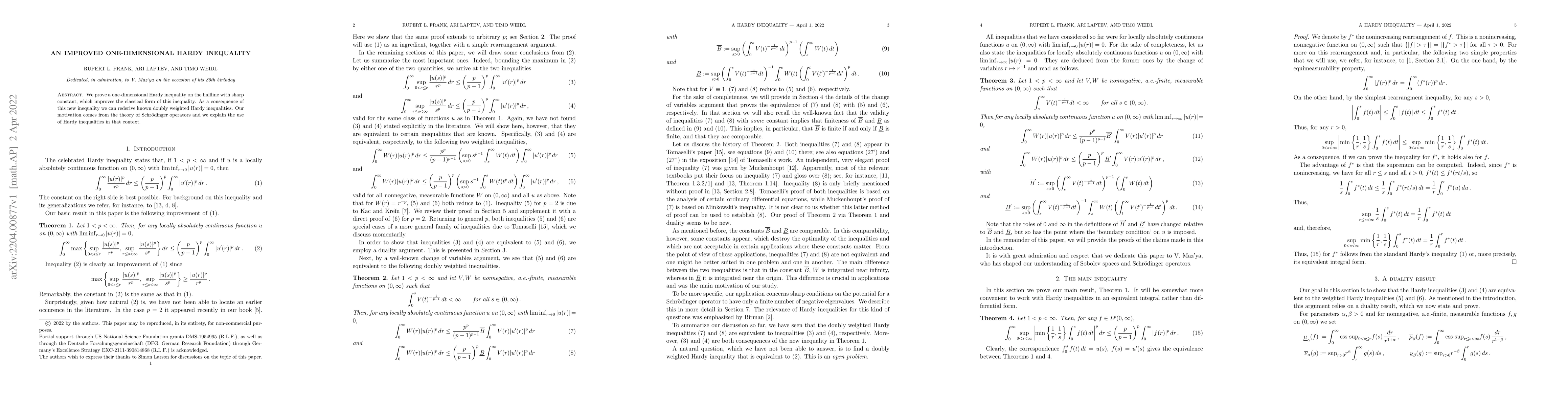 Thumbnail for An improved one-dimensional Hardy inequality