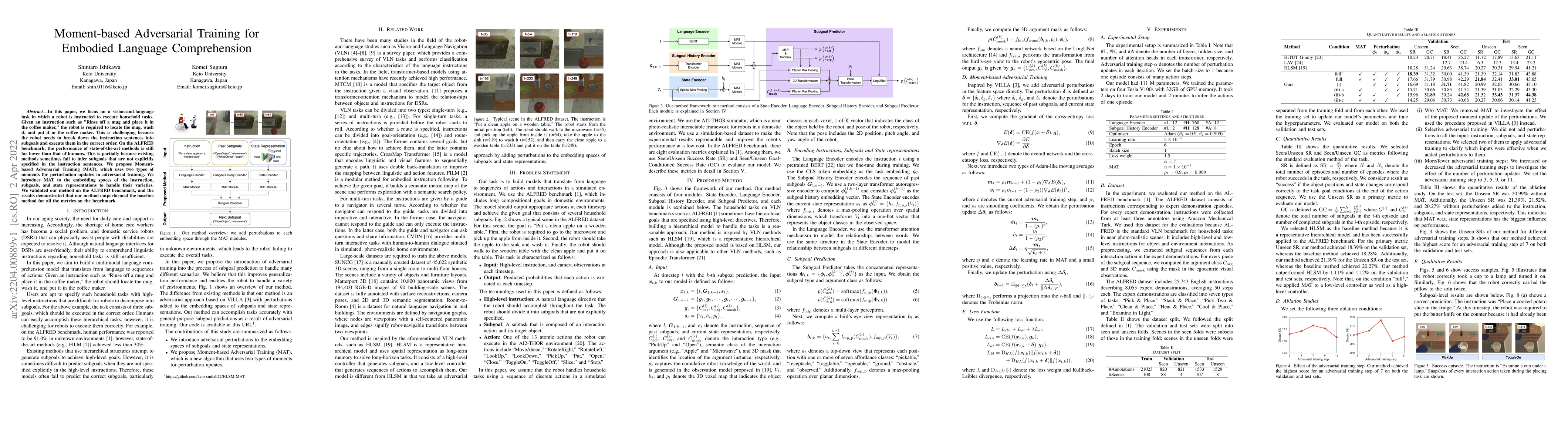 Thumbnail for Moment-based Adversarial Training for Embodied Language Comprehension