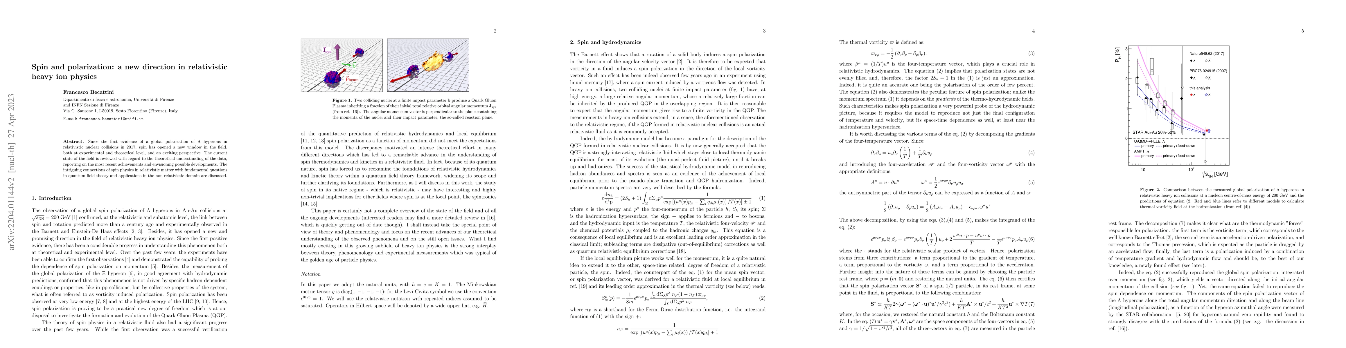 Thumbnail for Spin and polarization: a new direction in relativistic heavy ion physics