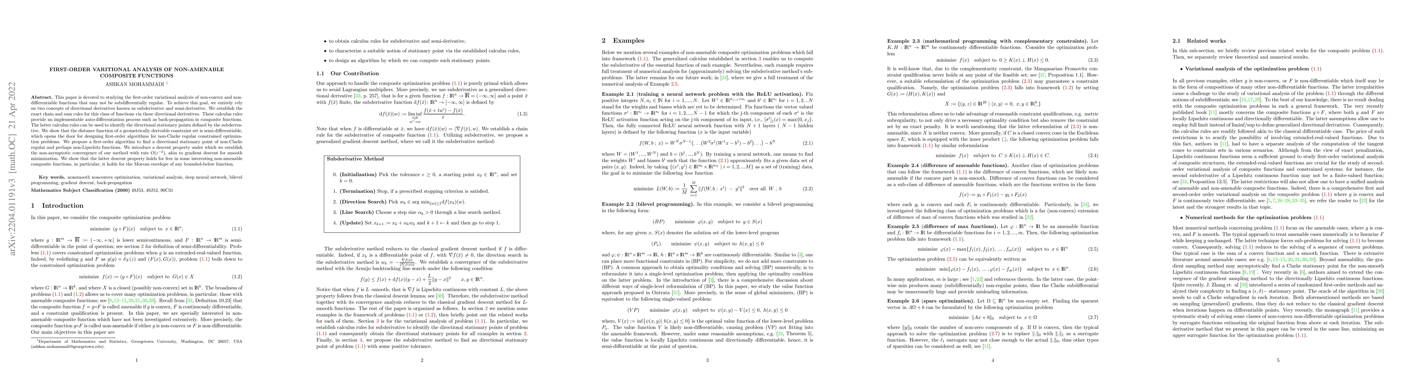 Thumbnail for First-order variational analysis of non-amenable composite functions