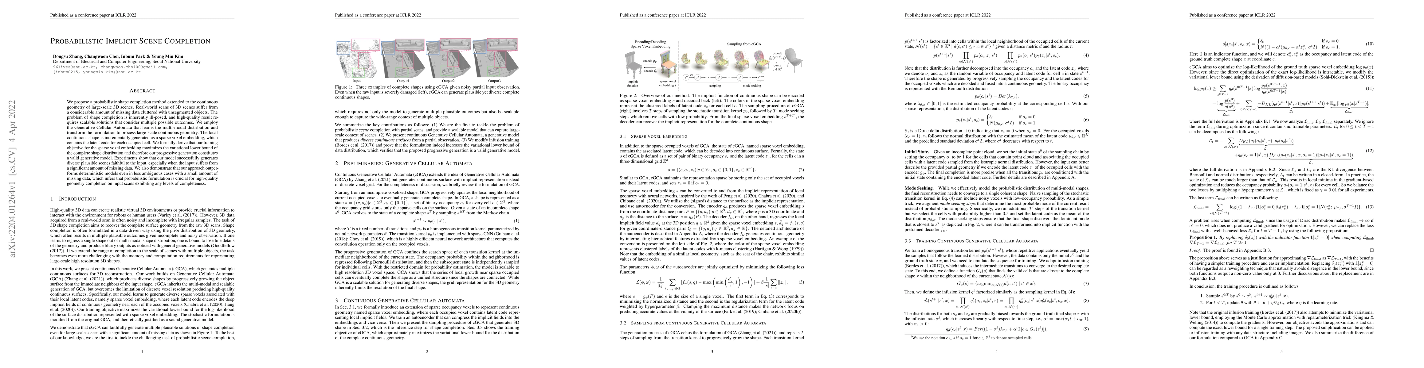 Thumbnail for Probabilistic Implicit Scene Completion
