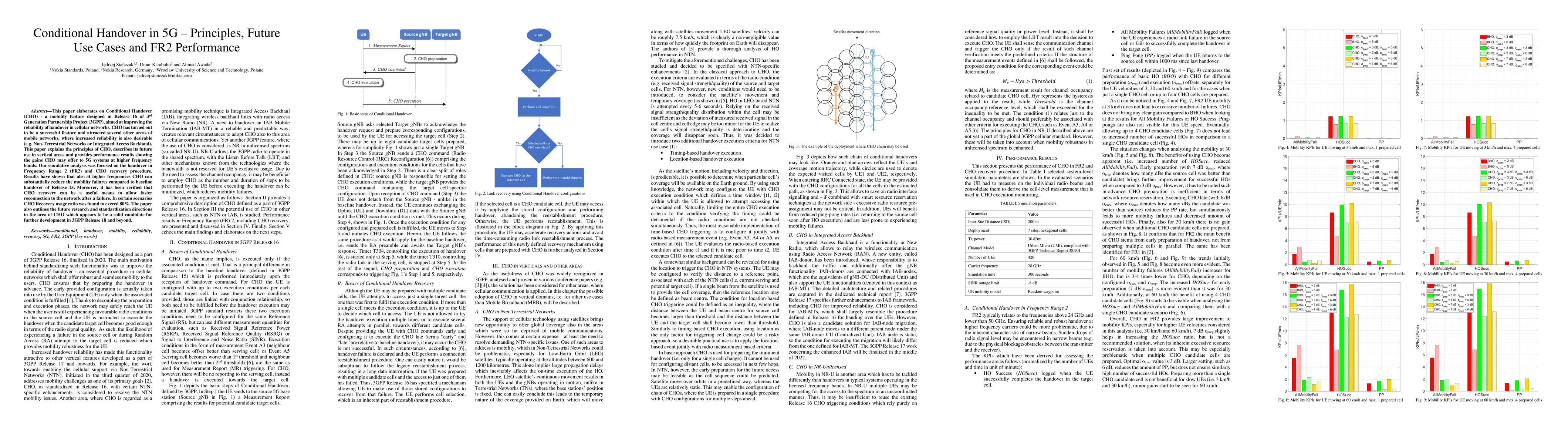 Thumbnail for Conditional Handover in 5G: Principles, Future Use Cases and FR2
  Performance