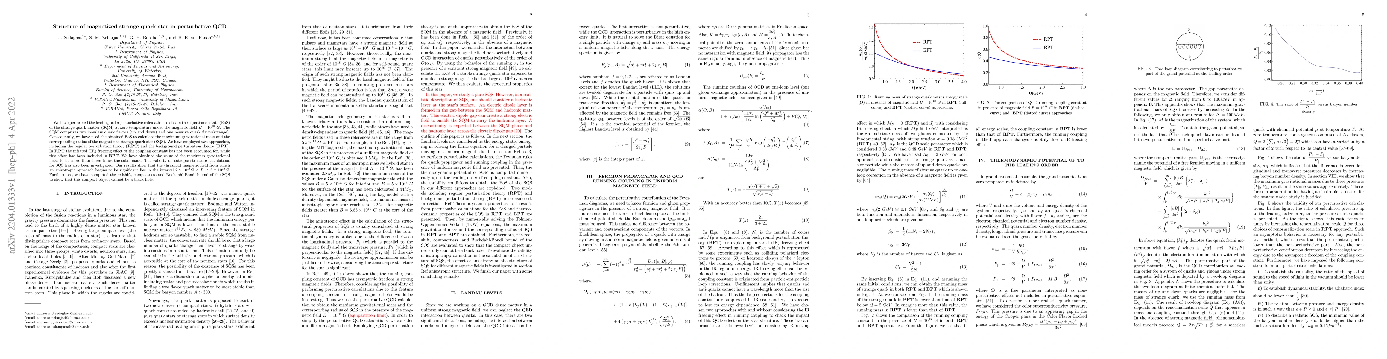 Thumbnail for Structure of magnetized strange quark star in perturbative QCD