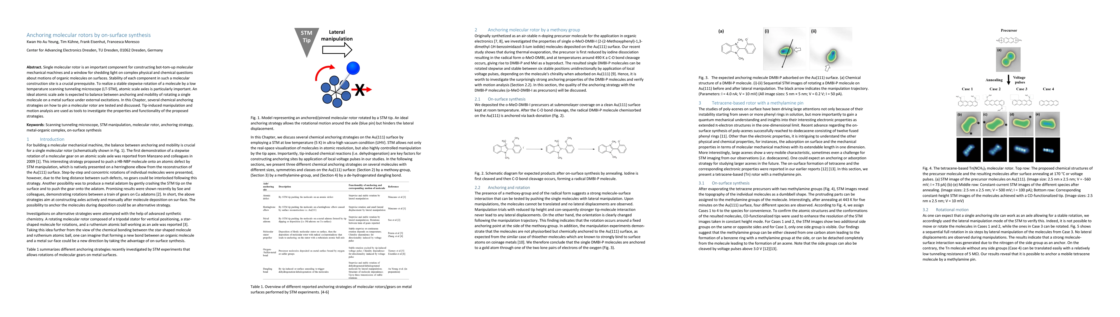 Thumbnail for Anchoring molecular rotors by on-surface synthesis