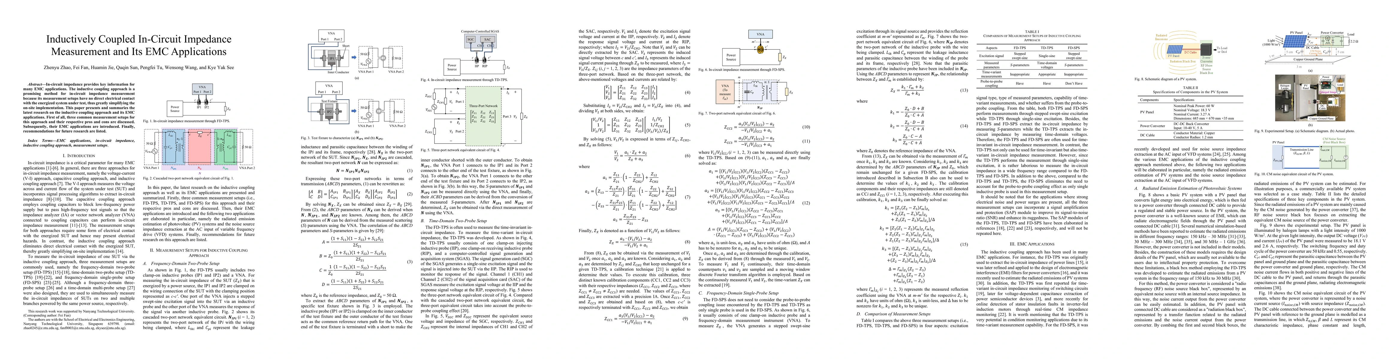Thumbnail for Inductively Coupled In-Circuit Impedance Measurement and Its EMC
  Applications