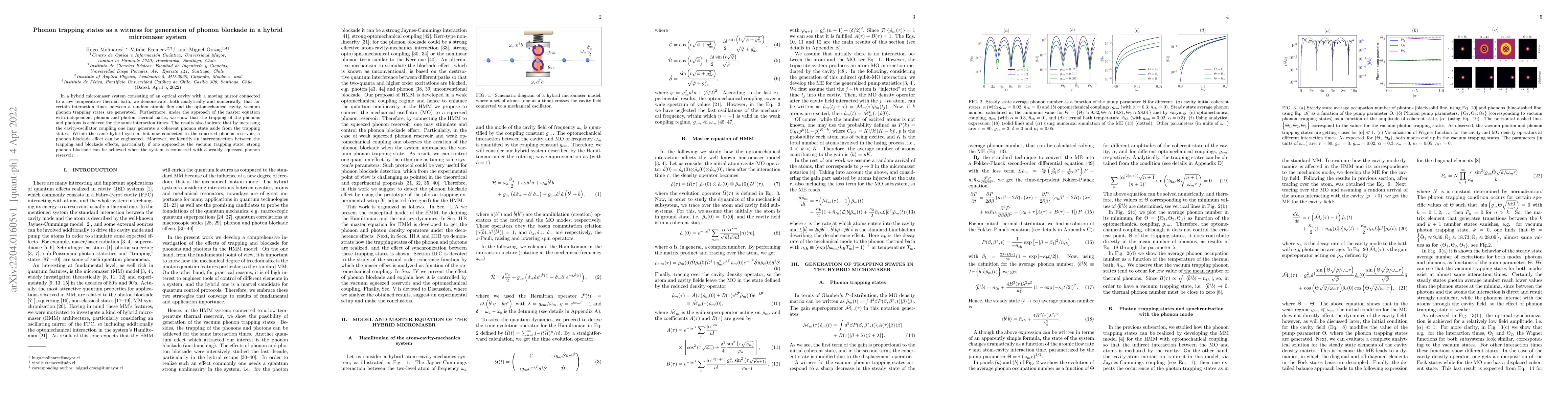Thumbnail for Phonon trapping states as a witness for generation of phonon blockade in
  a hybrid micromaser system