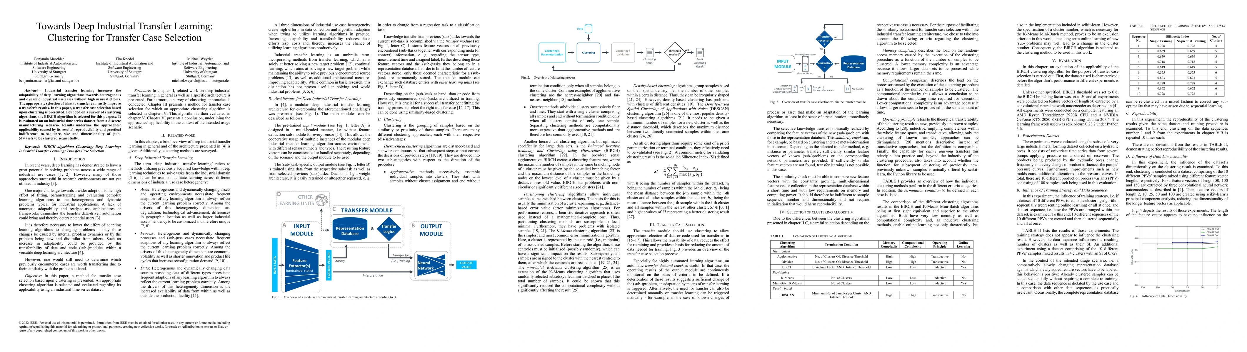 Thumbnail for Towards Deep Industrial Transfer Learning: Clustering for Transfer Case
  Selection