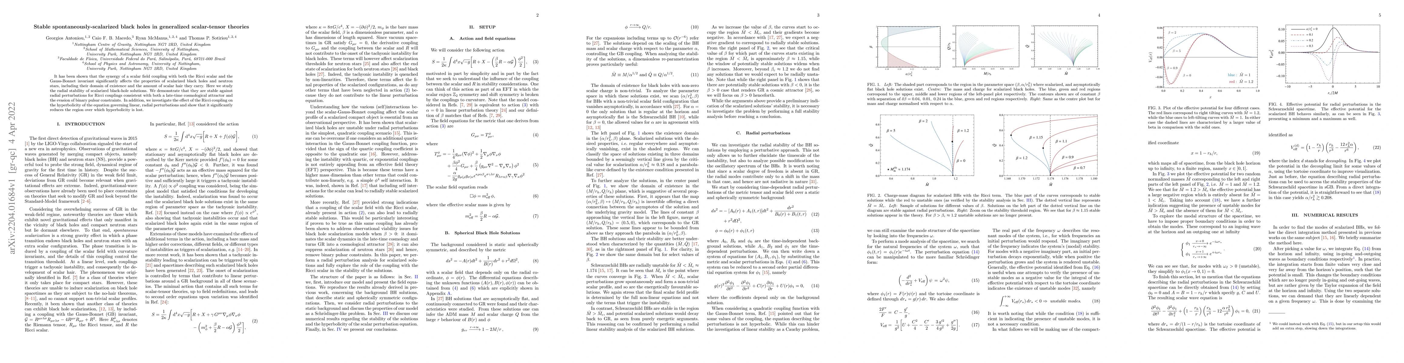 Thumbnail for Stable spontaneously-scalarized black holes in generalized scalar-tensor
  theories