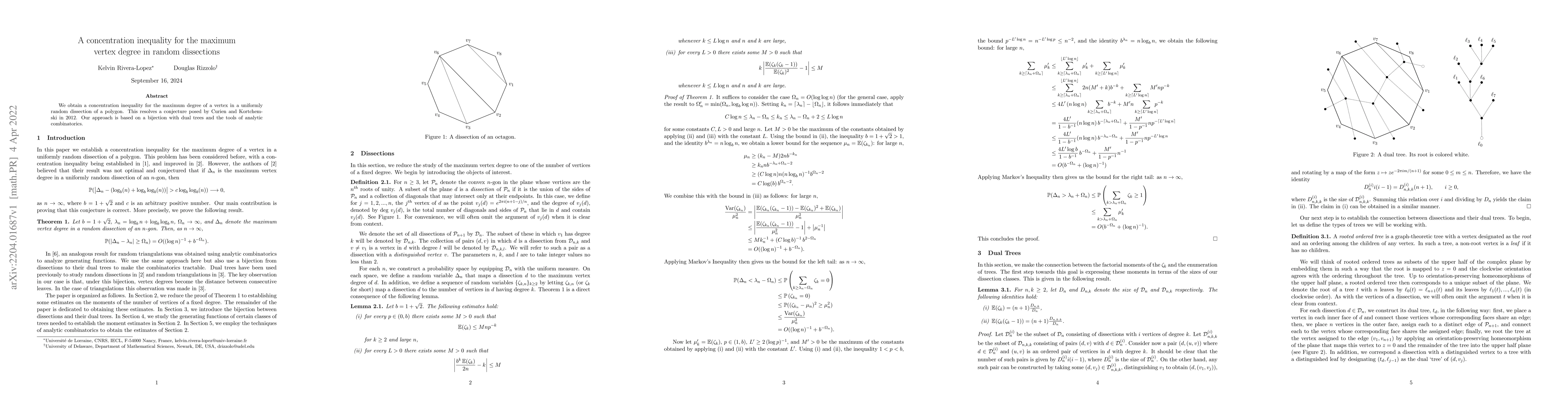 Thumbnail for A concentration inequality for the maximum vertex degree in random
  dissections