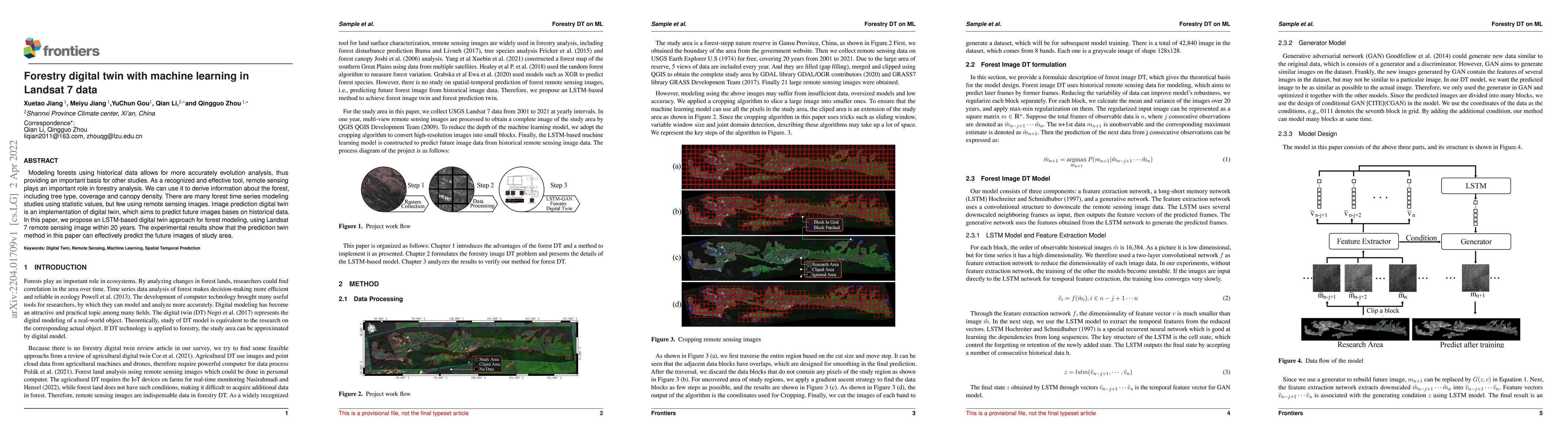 Thumbnail for Forestry digital twin with machine learning in Landsat 7 data