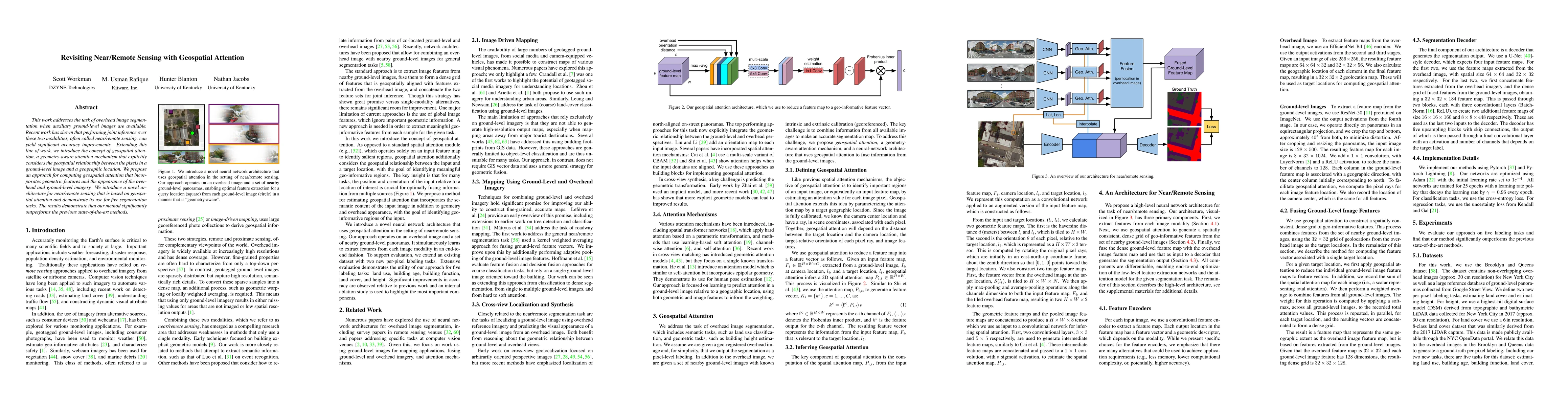 Thumbnail for Revisiting Near/Remote Sensing with Geospatial Attention