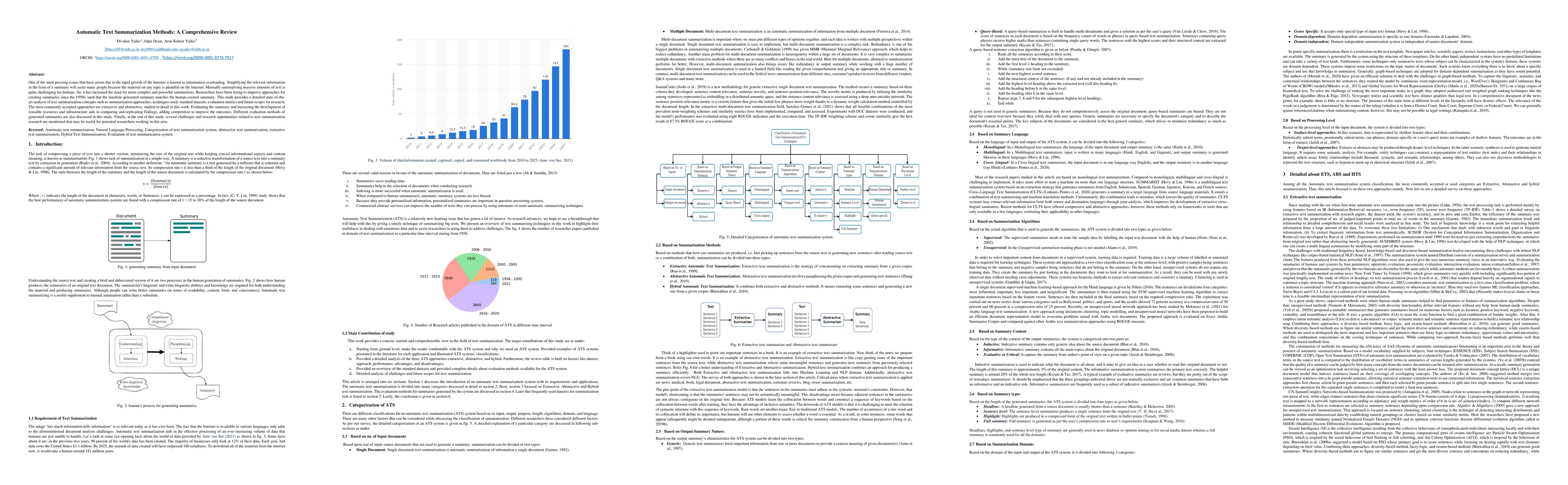 Thumbnail for Automatic Text Summarization Methods: A Comprehensive Review