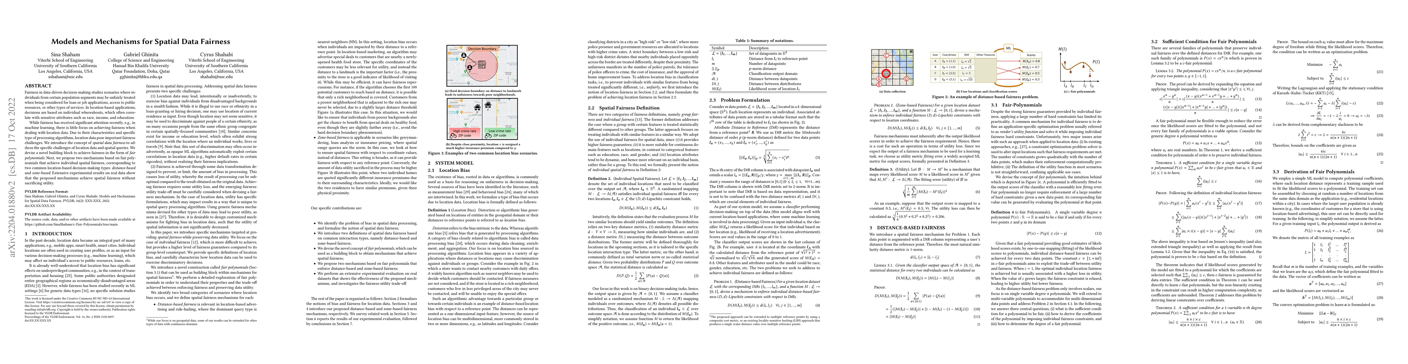 Thumbnail for Models and Mechanisms for Spatial Data Fairness
