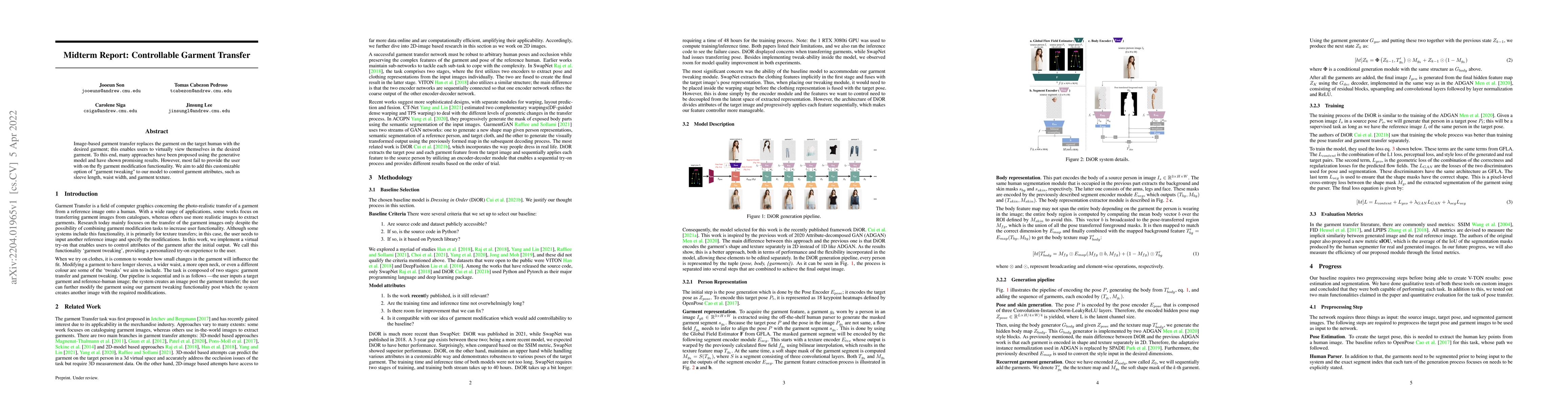 Thumbnail for Controllable Garment Transfer