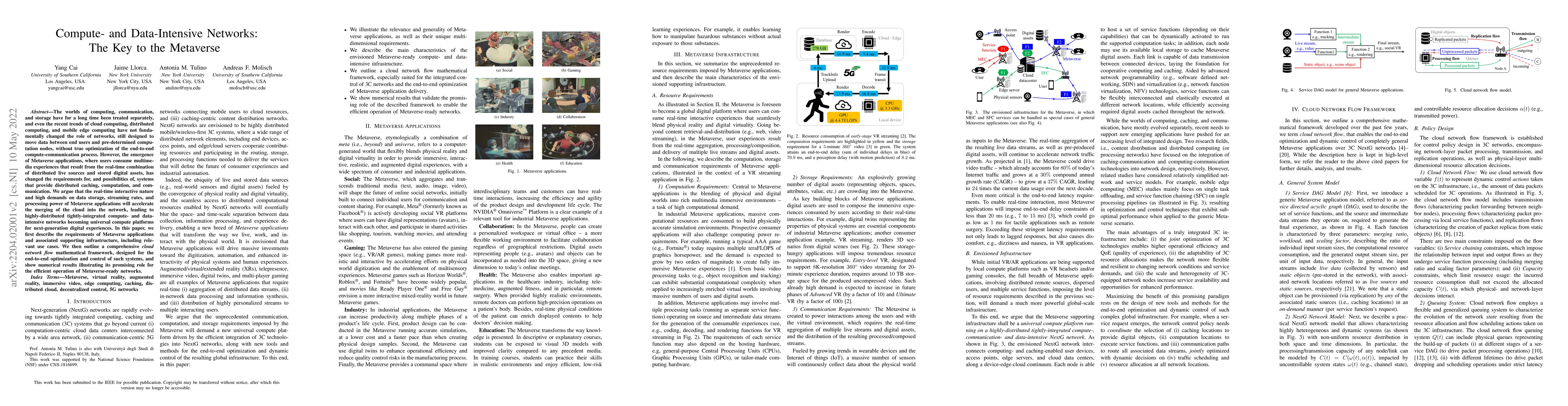 Thumbnail for Compute- and Data-Intensive Networks: The Key to the Metaverse