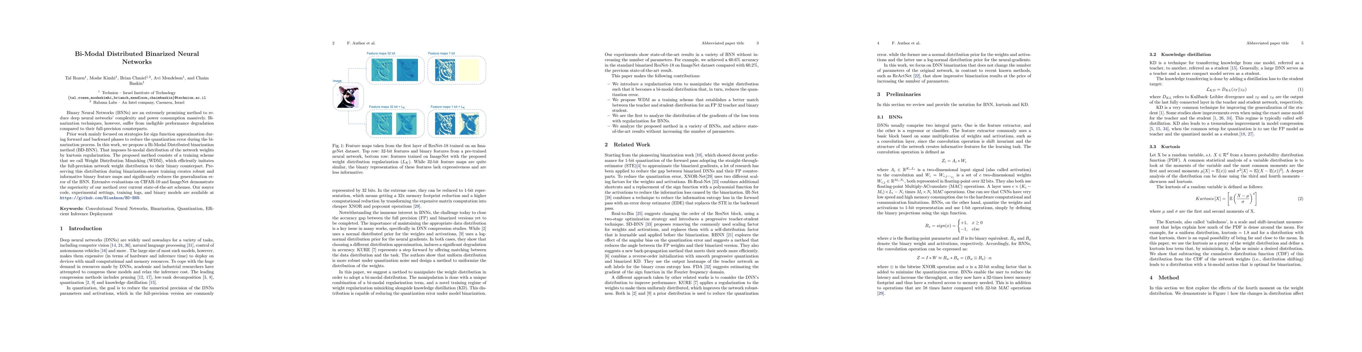 Thumbnail for Bimodal Distributed Binarized Neural Networks