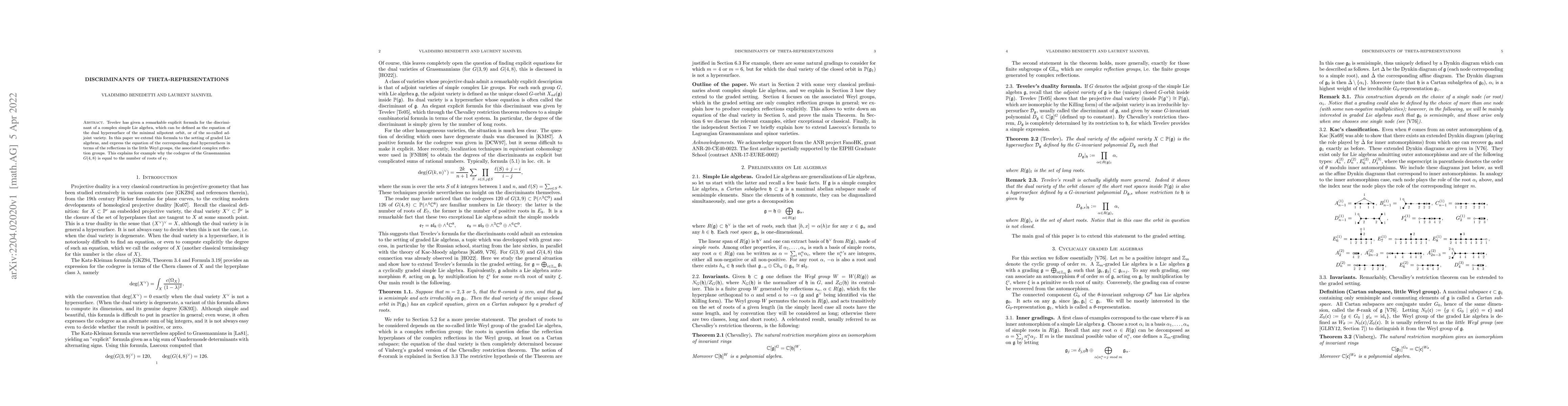 Thumbnail for Discriminants of Theta-Representations