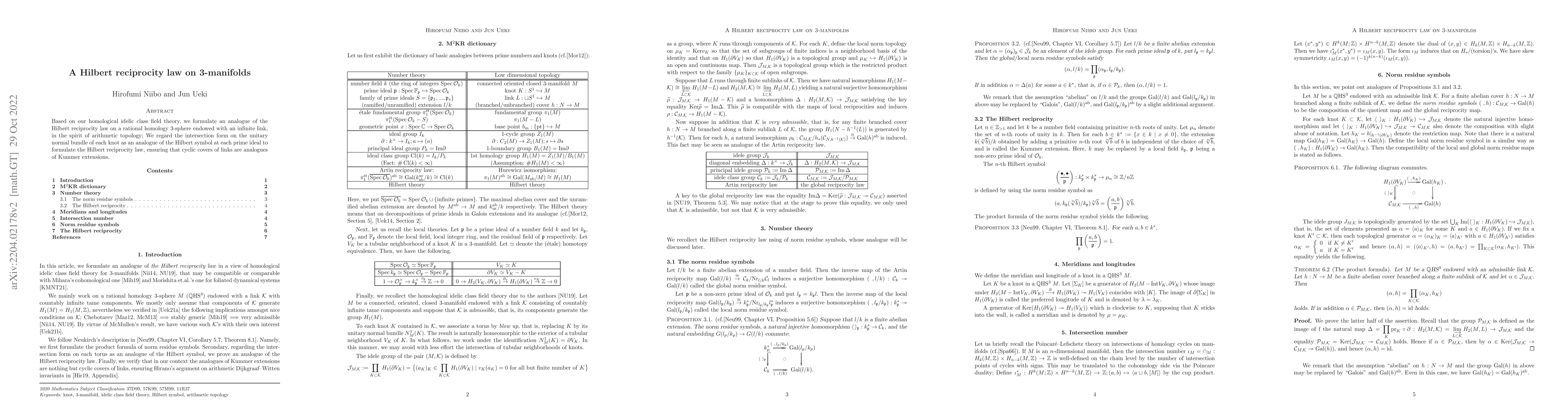 Thumbnail for A Hilbert reciprocity law on 3-manifolds