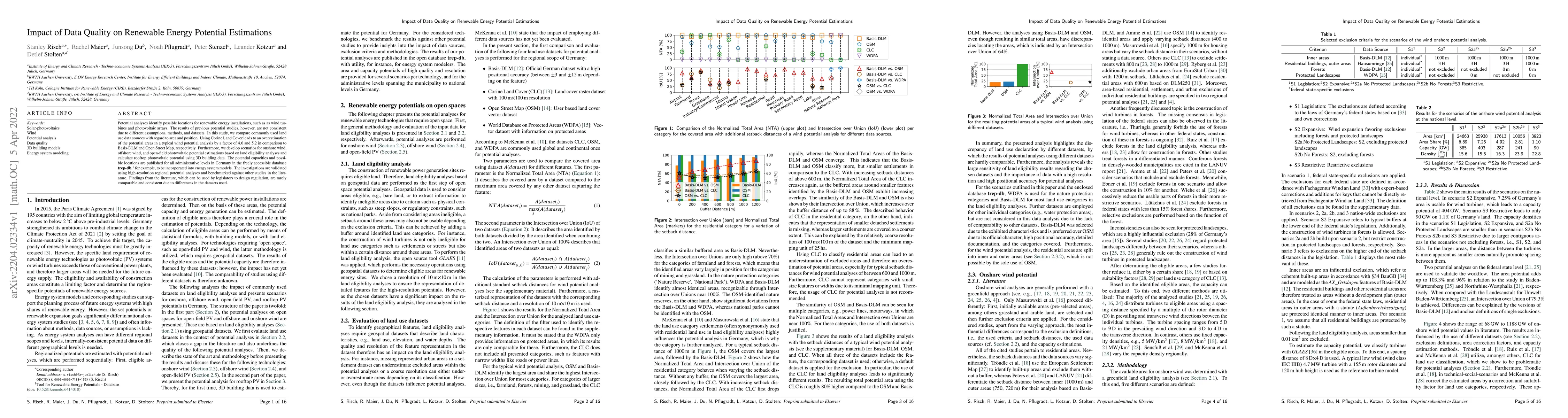 Thumbnail for Impact of Data Quality on Renewable Energy Potential Estimations