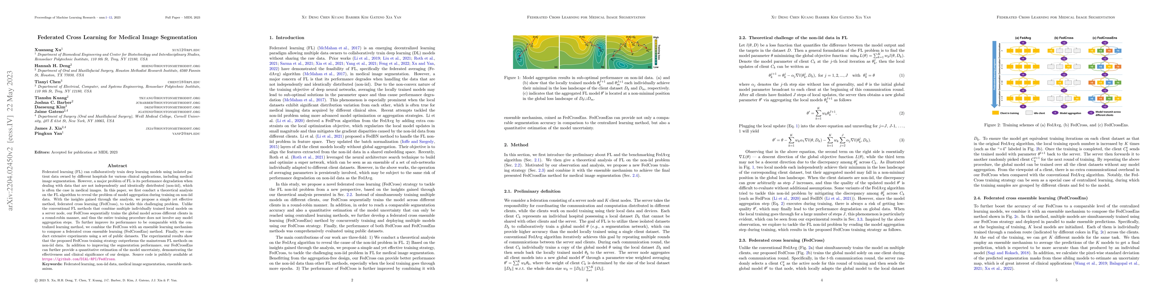 Thumbnail for Federated Cross Learning for Medical Image Segmentation