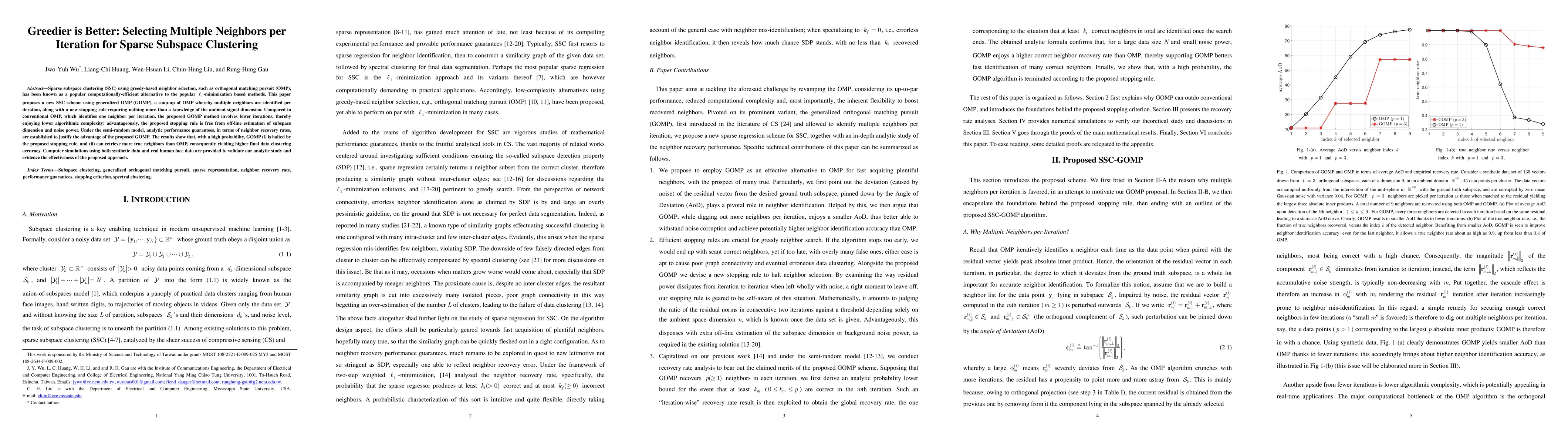 Thumbnail for Greedier is Better: Selecting Multiple Neighbors per Iteration for
  Sparse Subspace Clustering