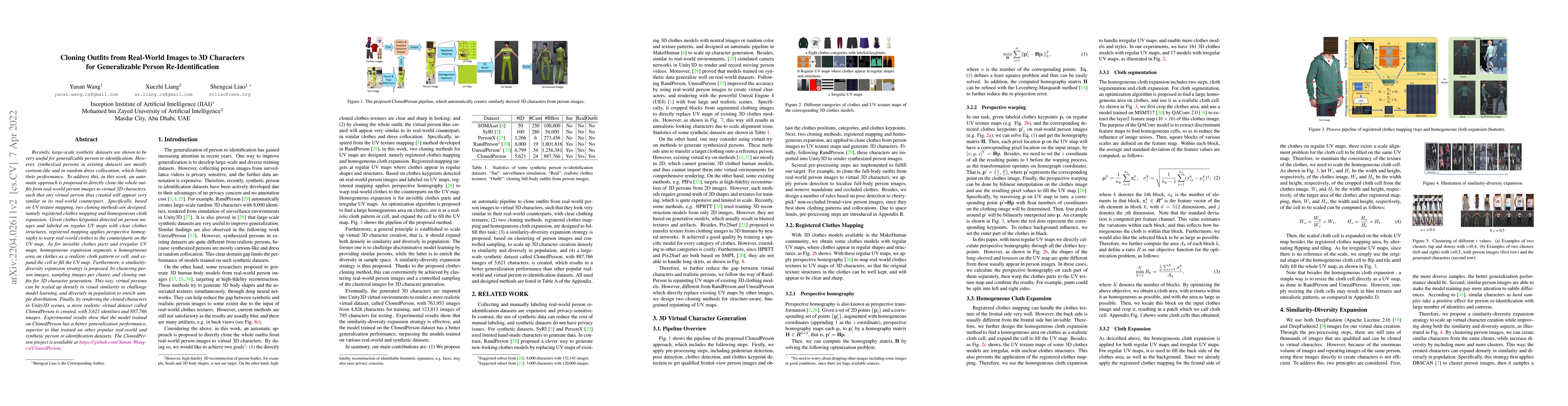 Thumbnail for Cloning Outfits from Real-World Images to 3D Characters for
  Generalizable Person Re-Identification