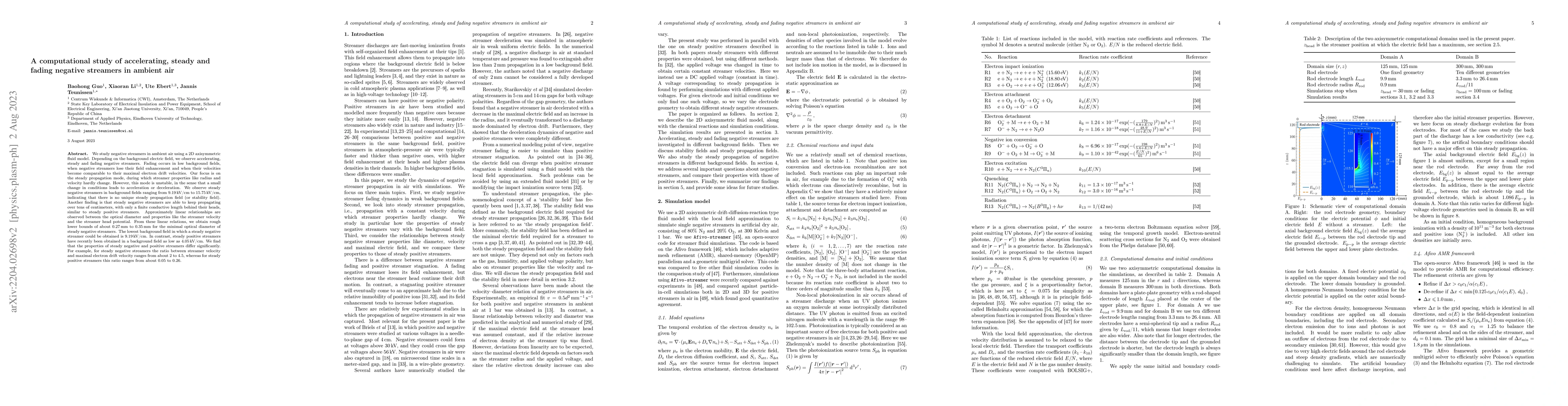 Thumbnail for A computational study of accelerating, steady and fading negative
  streamers in ambient air