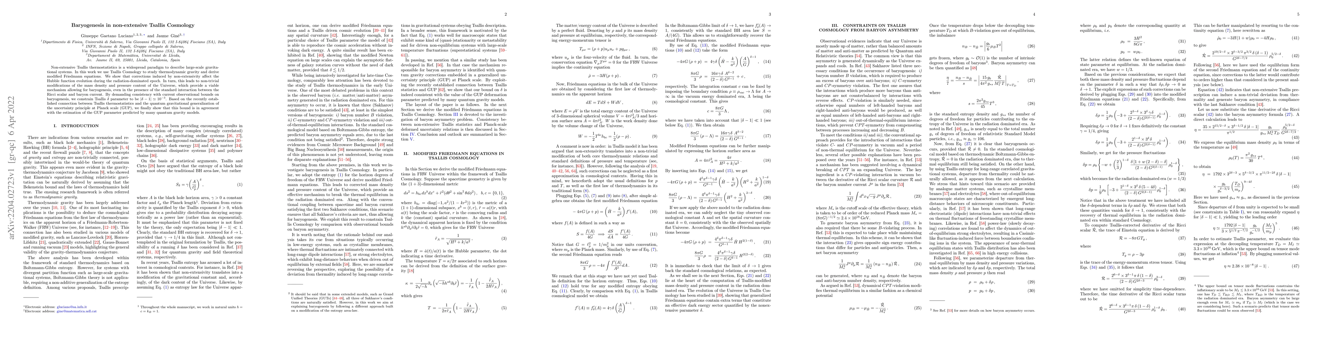 Thumbnail for Baryogenesis in non-extensive Tsallis Cosmology