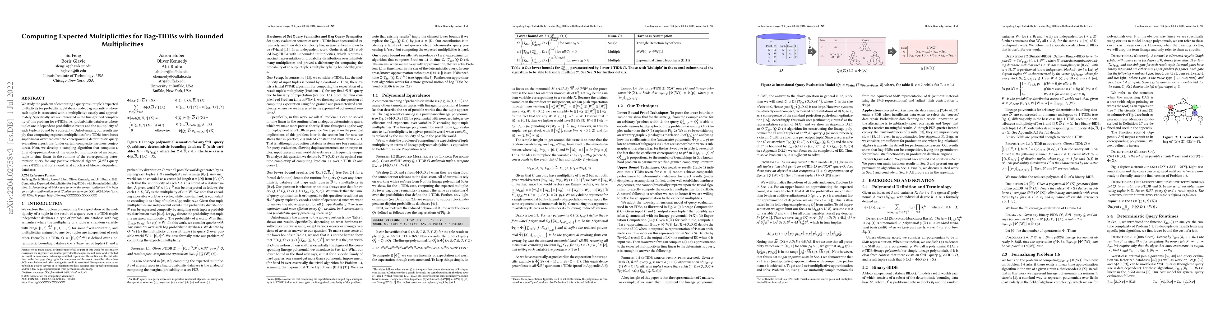 Thumbnail for Computing expected multiplicities for bag-TIDBs with bounded
  multiplicities