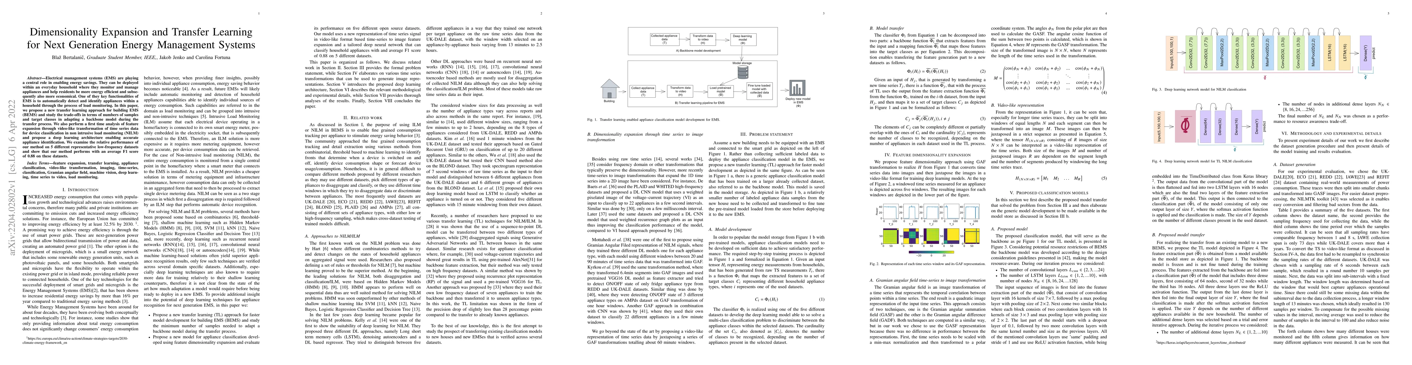 Thumbnail for Dimensionality Expansion of Load Monitoring Time Series and Transfer
  Learning for EMS
