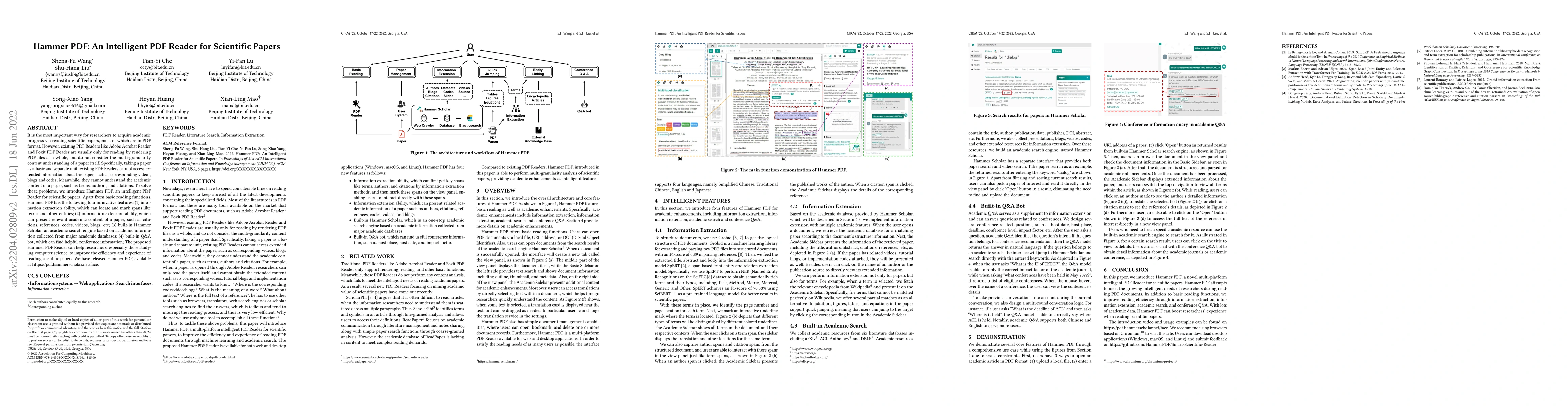 Thumbnail for Hammer PDF: An Intelligent PDF Reader for Scientific Papers