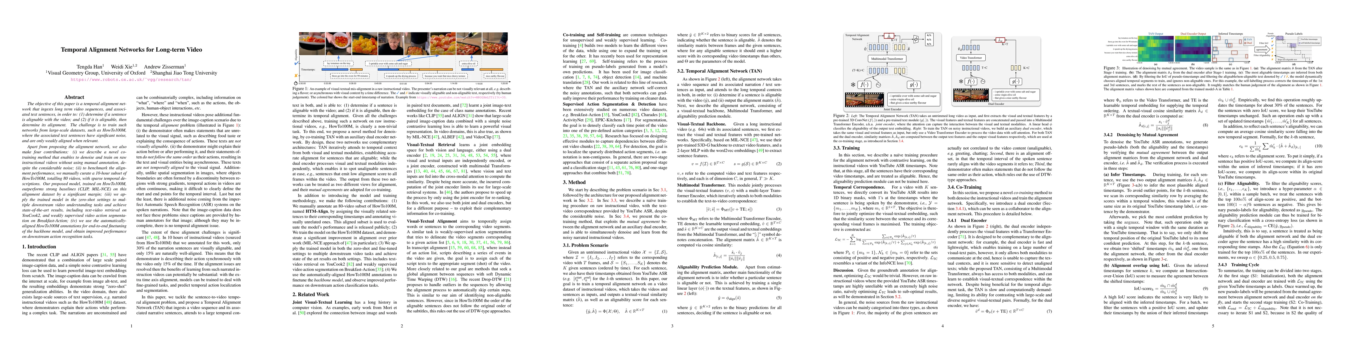 Thumbnail for Temporal Alignment Networks for Long-term Video