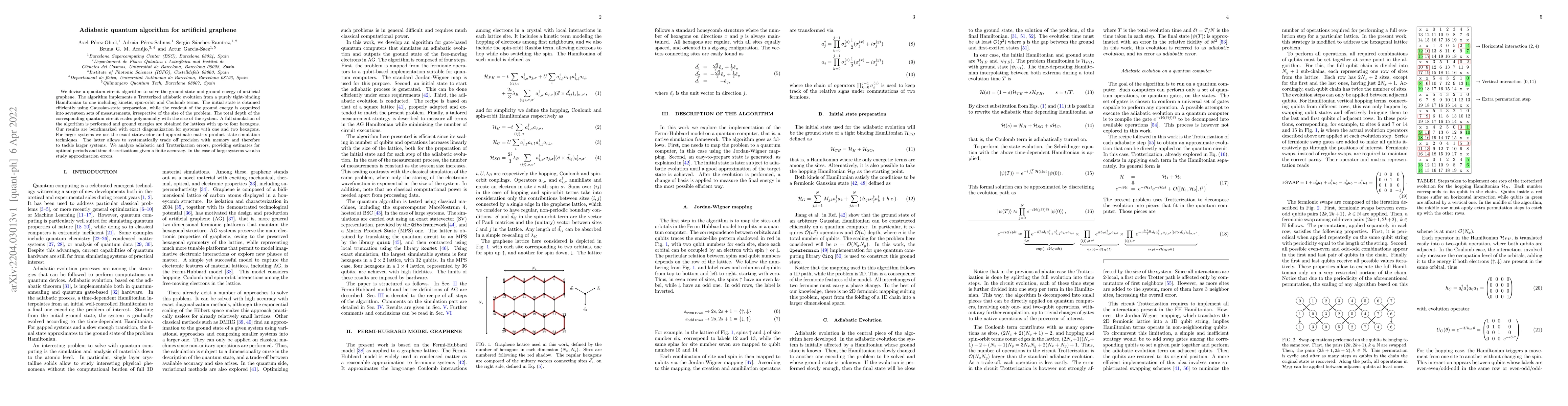 Thumbnail for Adiabatic quantum algorithm for artificial graphene