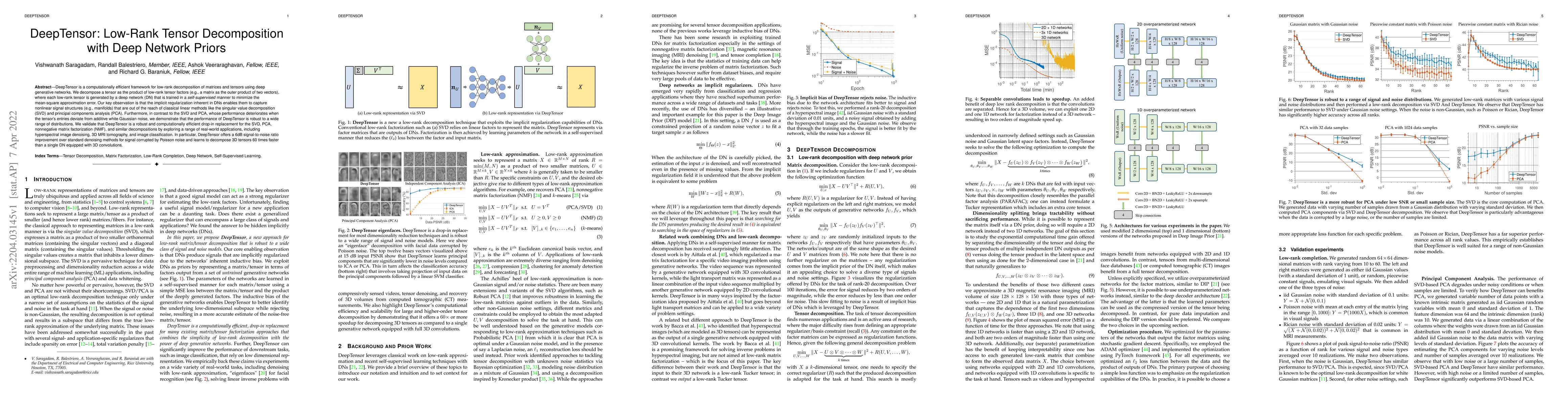 Thumbnail for DeepTensor: Low-Rank Tensor Decomposition with Deep Network Priors