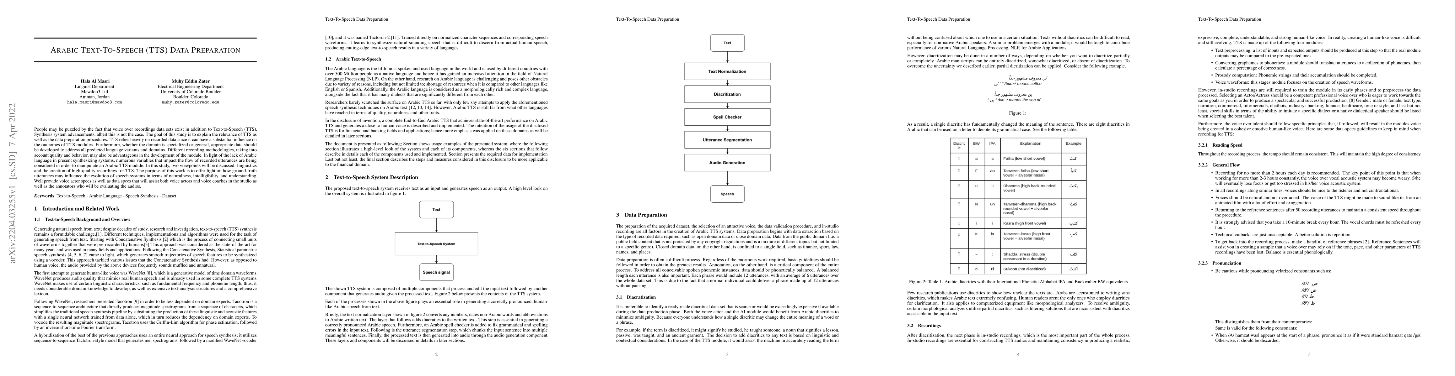 Thumbnail for Arabic Text-To-Speech (TTS) Data Preparation