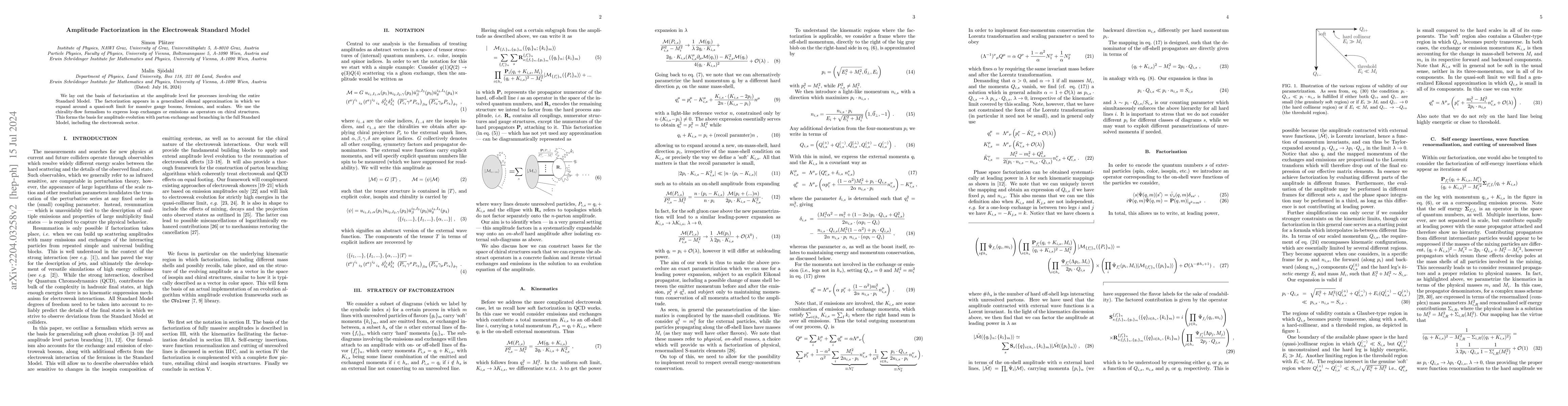 Thumbnail for Amplitude Factorization in the Electroweak Standard Model